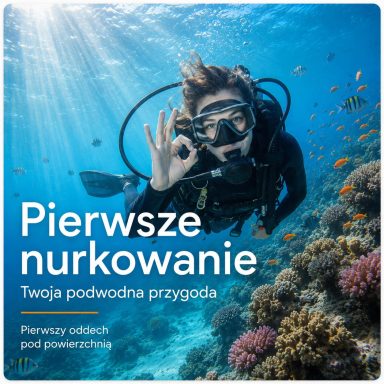Pierwsze nurkowanie Marsa Alam